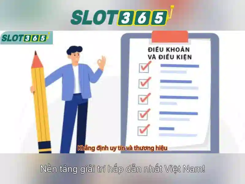 Giao diện trang chủ hệ thống rút tiền Slot365 với thiết kế hiện đại và bảo mật